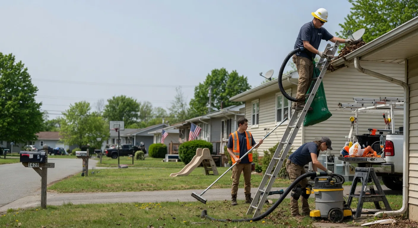 Gutter Installation in Pomeroy, PA near me